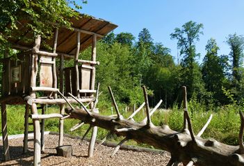 Aarauer Natuererlebnisweg / Wildpark Roggenhausen, Naturerlebnispark - Spielplätze im Aargau