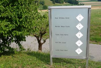 Generationen-Spielplatz Pflegeheim Sennhof, Vordemwald - Spielplätze im Aargau