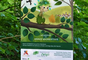 Aarauer Natuererlebnisweg / Wildpark Roggenhausen, Naturerlebnispark - Spielplätze im Aargau